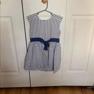 Striped Blue Kids Dress